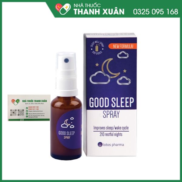 Good Sleep Spray - Hỗ trợ giảm tình trạng mất ngủ